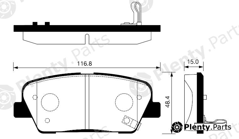 SANGSIN part SP1247 Replacement part