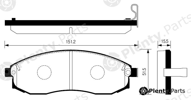  SANGSIN part SP1256 Replacement part