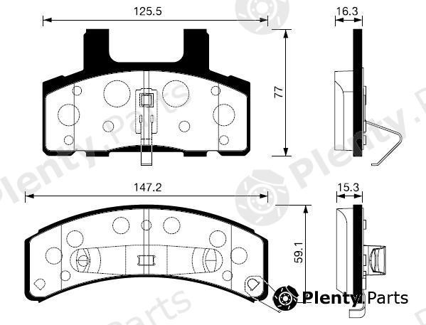  SANGSIN part SP1261 Replacement part