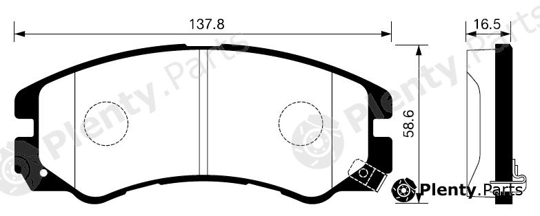  SANGSIN part SP1267 Replacement part
