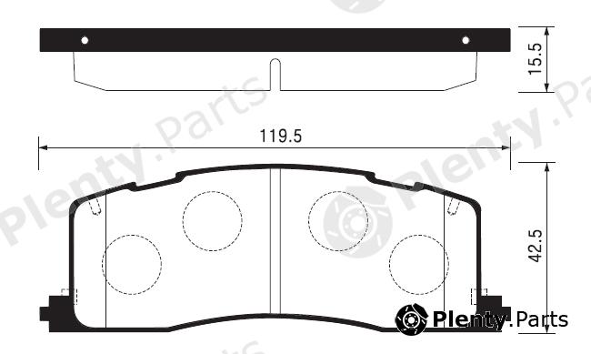  SANGSIN part SP2036 Replacement part