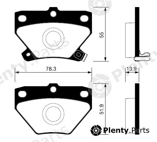  SANGSIN part SP2044 Replacement part