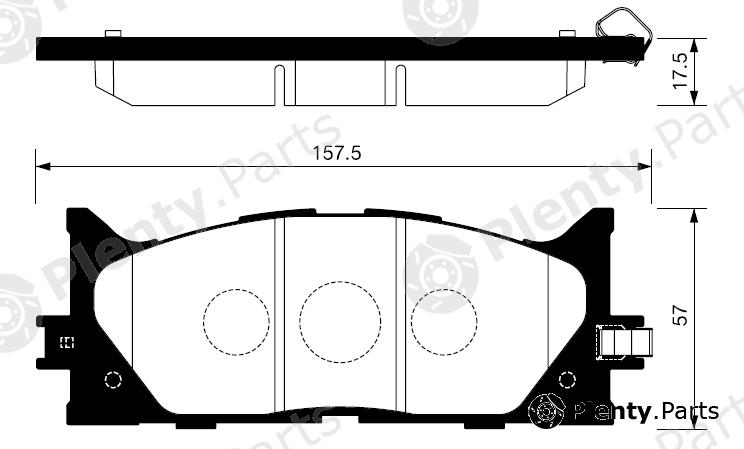  SANGSIN part SP2080 Replacement part