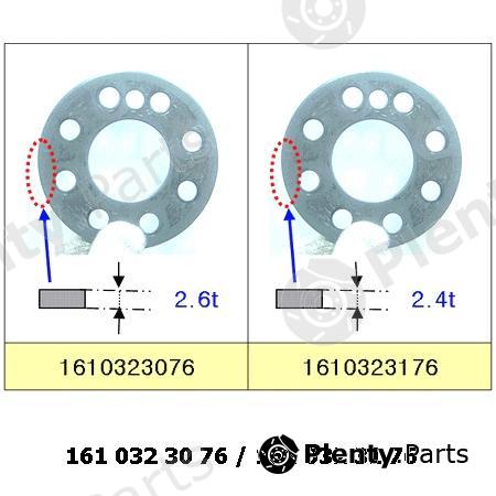 Genuine SSANGYONG part 1610323176 Replacement part