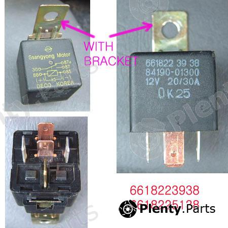 Genuine SSANGYONG part 6618225138 Relay, ABS