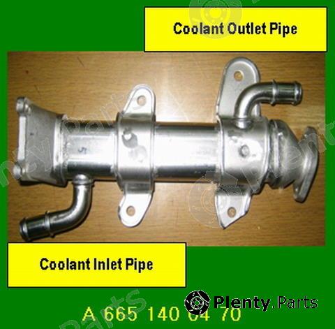Genuine SSANGYONG part 6651400470 Cooler, exhaust gas recirculation