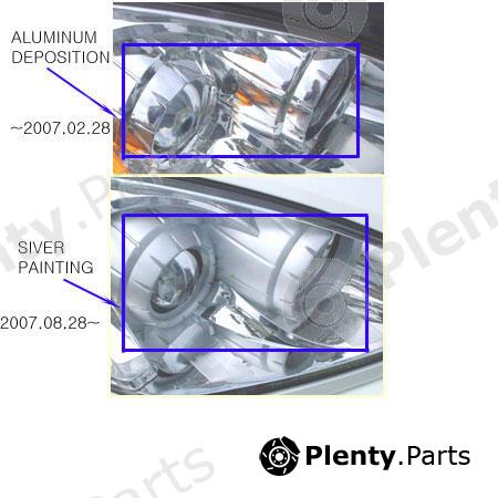 Genuine SSANGYONG part 8310309102 Headlight