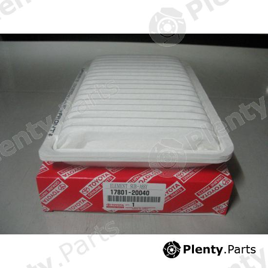 Genuine TOYOTA part 17801-20040 (1780120040) Air Filter