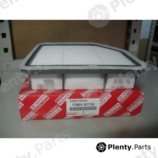 Genuine TOYOTA part 17801-31110 (1780131110) Air Filter