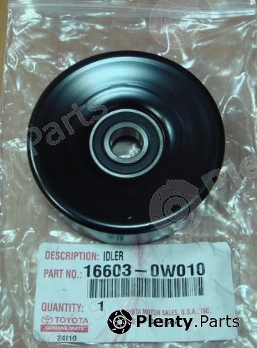 Genuine TOYOTA part 166030W010 Tensioner Pulley, v-ribbed belt