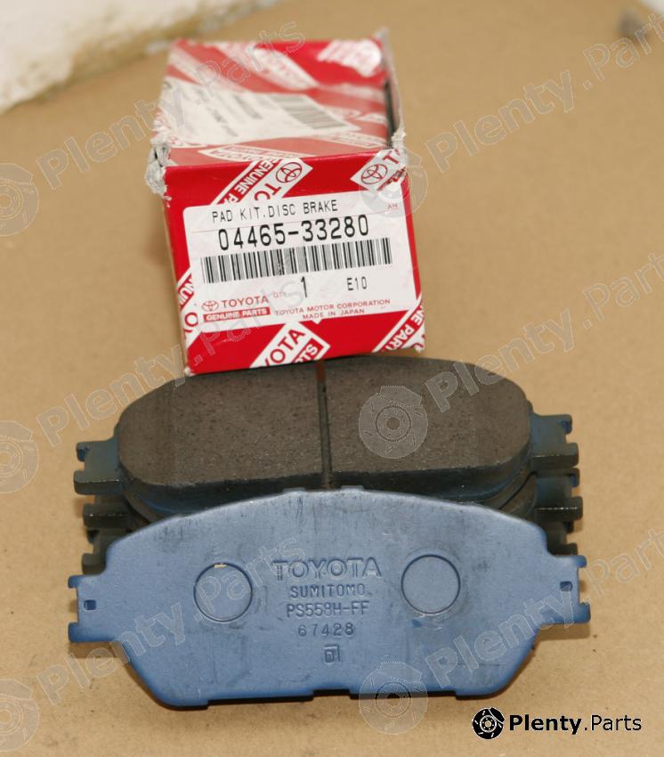 Genuine TOYOTA part 0446533280 Brake Pad Set, disc brake