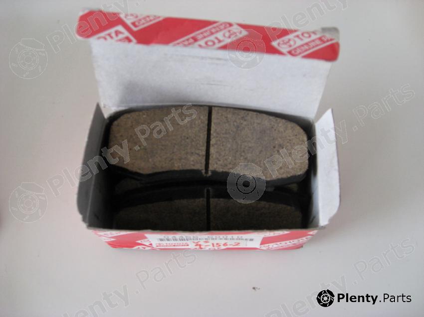 Genuine TOYOTA part 04466-60010 (0446660010) Brake Pad Set, disc brake