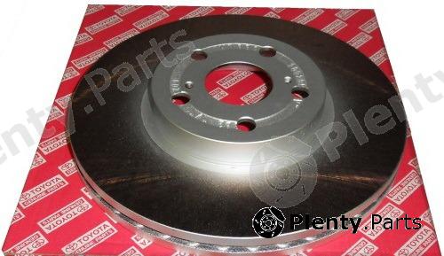 Genuine TOYOTA part 4351205040 Brake Disc