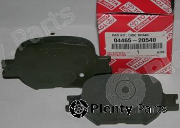 Genuine TOYOTA part 0446520540 Brake Pad Set, disc brake