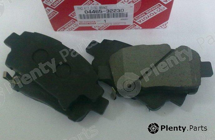 Genuine TOYOTA part 04465-32230 (0446532230) Brake Pad Set, disc brake