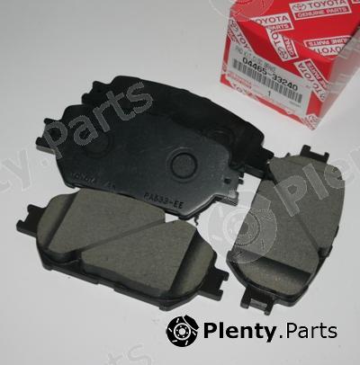 Genuine TOYOTA part 0446533240 Brake Pad Set, disc brake