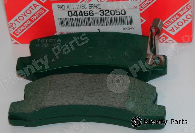 Genuine TOYOTA part 04466-32050 (0446632050) Brake Pad Set, disc brake