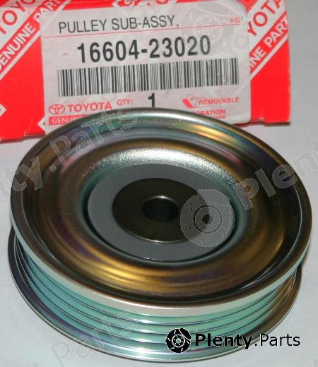 Genuine TOYOTA part 1660423020 Deflection/Guide Pulley, v-ribbed belt