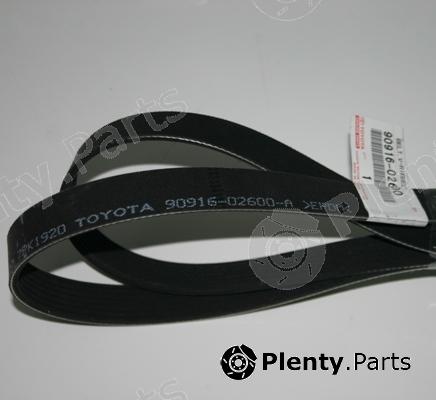 Genuine TOYOTA part 9091602600 V-Ribbed Belts