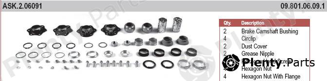  TRUCKTECHNIC part ASK.2.06091 (ASK206091) Replacement part