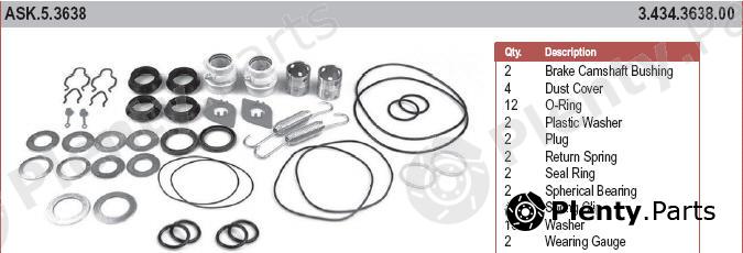  TRUCKTECHNIC part ASK53638 Replacement part