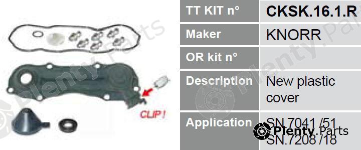  TRUCKTECHNIC part CKSK.16.1.R (CKSK161R) Replacement part