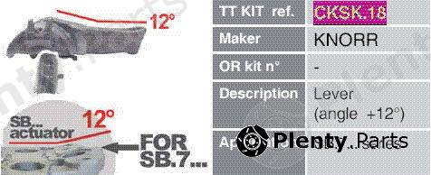  TRUCKTECHNIC part CKSK.18 (CKSK18) Replacement part