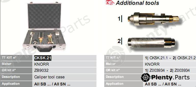  TRUCKTECHNIC part CKSK21 Replacement part