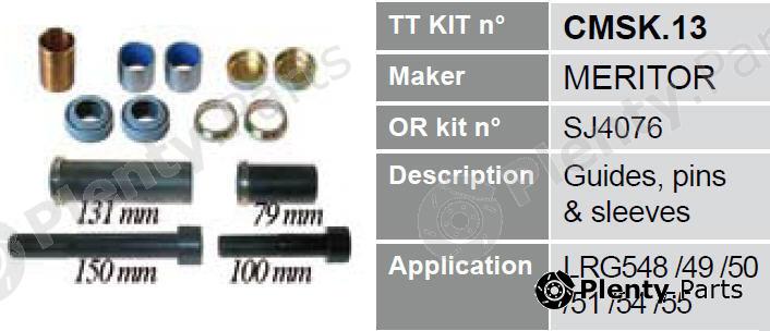  TRUCKTECHNIC part CMSK.13 (CMSK13) Replacement part