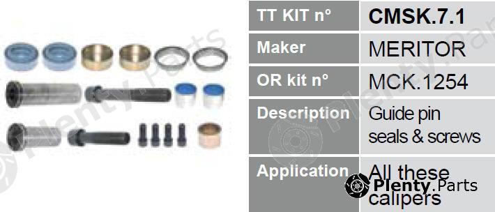  TRUCKTECHNIC part CMSK.7.1 (CMSK71) Replacement part