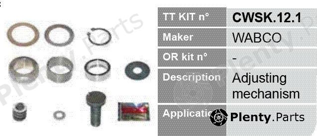  TRUCKTECHNIC part CWSK.12.1 (CWSK121) Replacement part