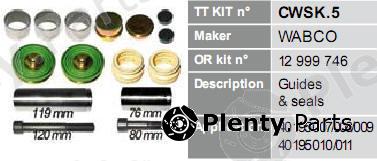  TRUCKTECHNIC part CWSK.5 (CWSK5) Replacement part