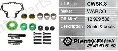  TRUCKTECHNIC part CWSK.8 (CWSK8) Replacement part