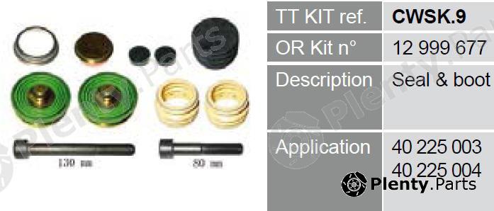  TRUCKTECHNIC part CWSK.9 (CWSK9) Replacement part