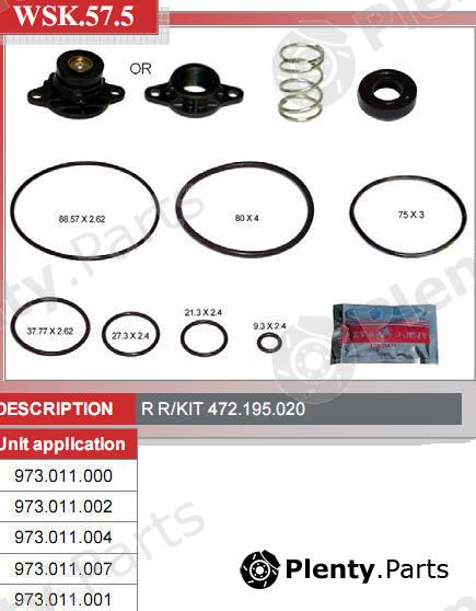  TRUCKTECHNIC part WSK.57.5 (WSK575) Replacement part