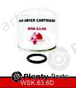  TRUCKTECHNIC part WSK.63.6D (WSK636D) Air Dryer Cartridge, compressed-air system
