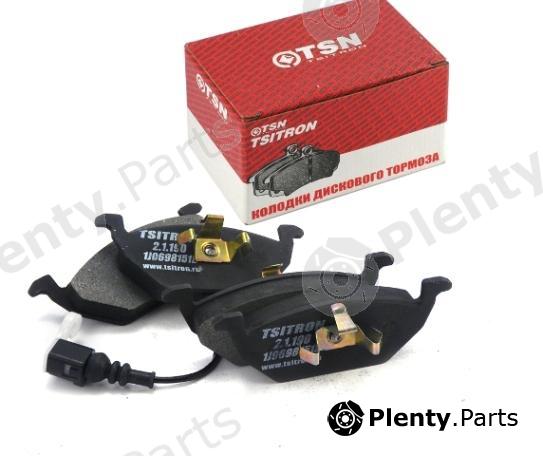  TSN part 21190 Brake Pad Set, disc brake