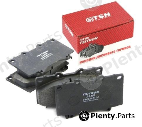  TSN part 21198 Brake Pad Set, disc brake