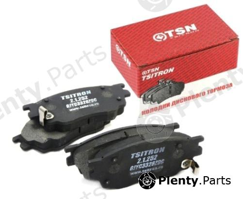  TSN part 21252 Brake Pad Set, disc brake