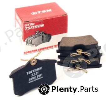  TSN part 2231 Brake Pad Set, disc brake