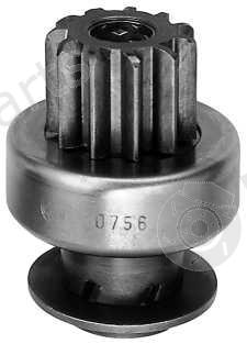  ZEN part 0756 Pinion, starter
