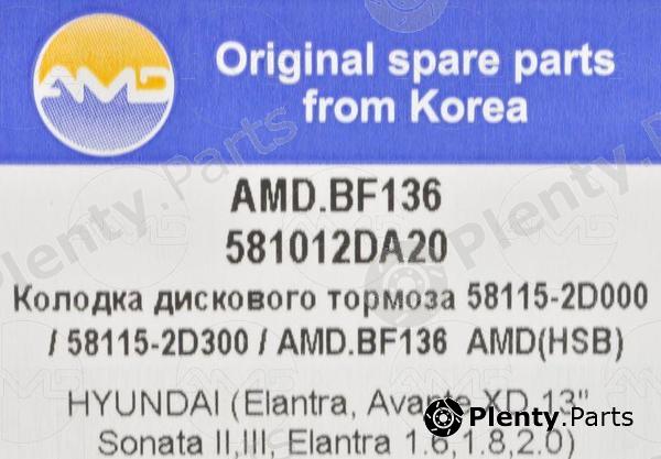  AMD part AMD.BF136 (AMDBF136) Replacement part