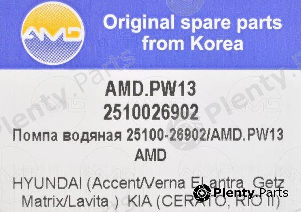  AMD part AMD.PW13 (AMDPW13) Replacement part