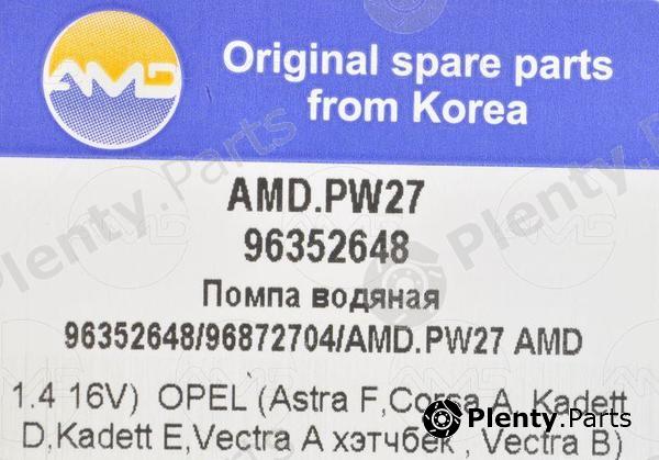  AMD part AMD.PW27 (AMDPW27) Replacement part