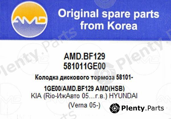  AMD part AMD.BF129 (AMDBF129) Replacement part