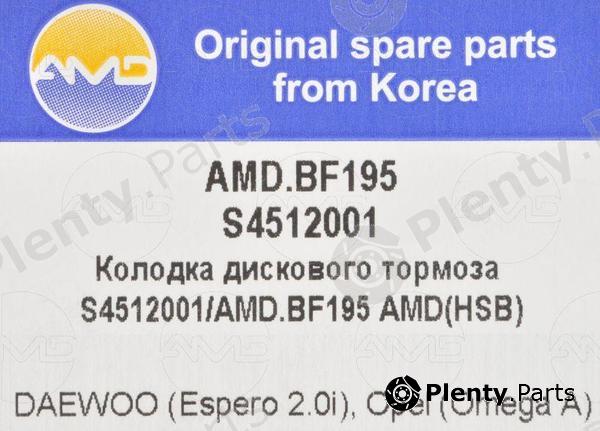  AMD part AMDBF195 Replacement part