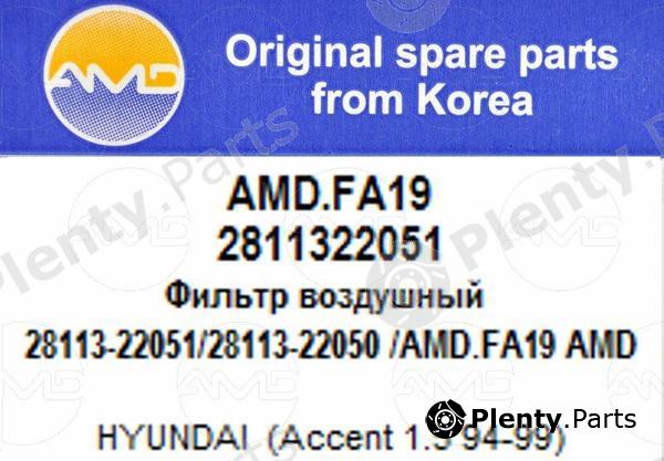  AMD part AMD.FA19 (AMDFA19) Replacement part