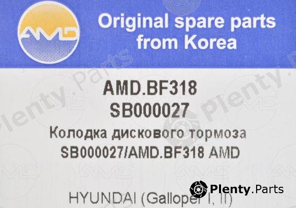  AMD part AMD.BF318 (AMDBF318) Replacement part