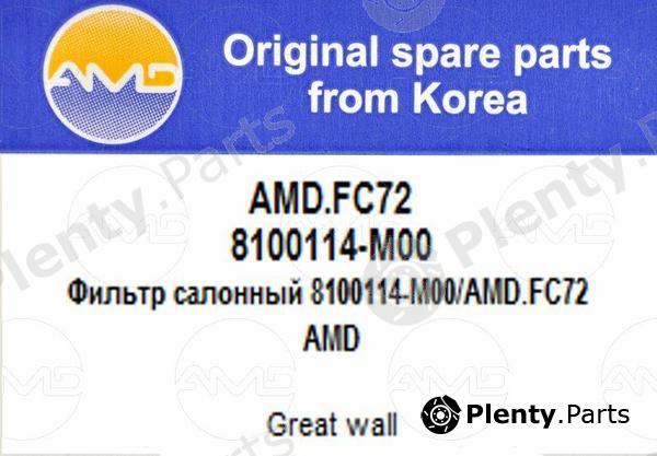  AMD part AMDFC72 Replacement part