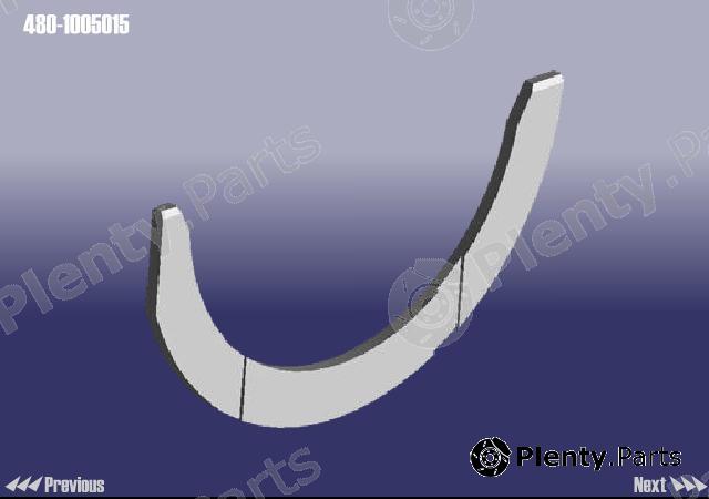 Genuine CHERY part 4801005015 Replacement part